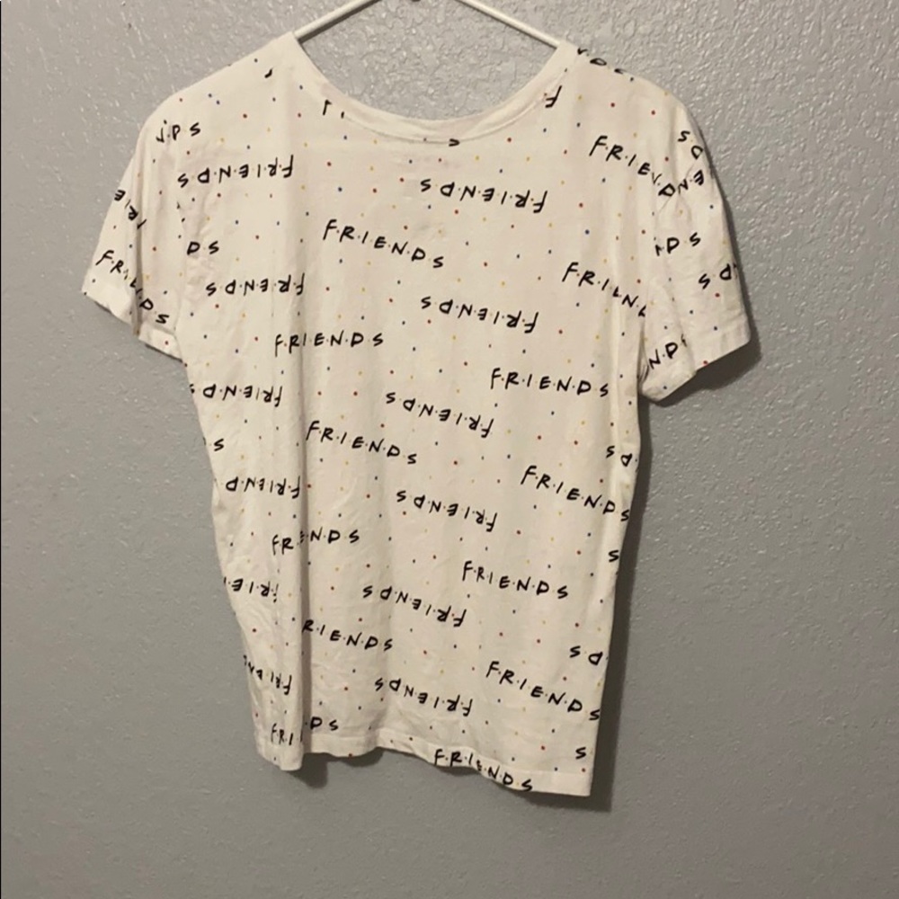 White T-shirt friends T-shirt